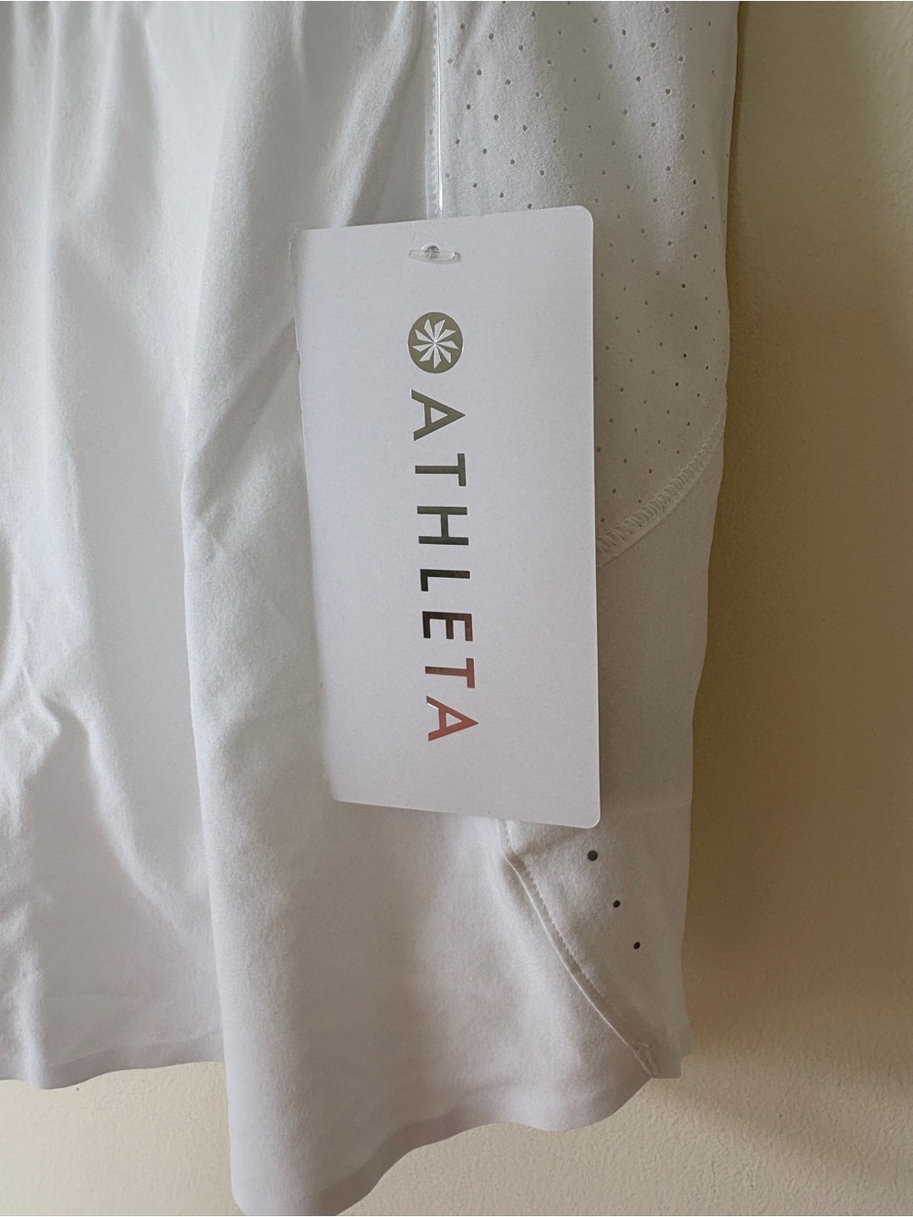 Athleta White Athletic Skort with Built-In Shorts - Picture 3 of 6